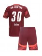 Detské Futbalové oblečenie RB Leipzig Benjamin Sesko #30 2024-25 Krátky Rukáv - Preč (+ trenírky)